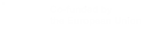 Logo Co-Funded by the European Union - white
